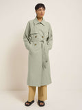 LANIUS Trench coat 13805 wasabi women