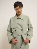 LANIUS Trench coat 13805 wasabi women