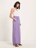 LANIUS 14190 Wide leg trousers 487 purple haze women