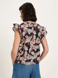 LANIUS 14647 Blouse 841 print bloom onyx women