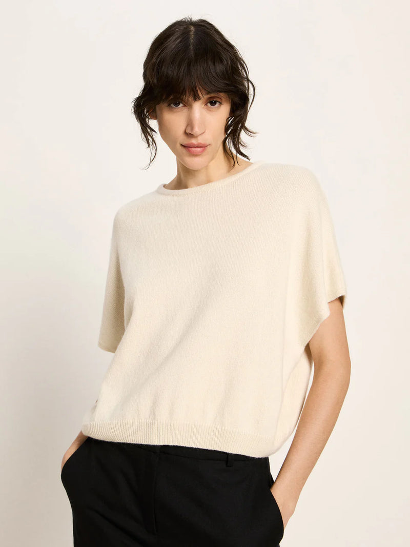 LANIUS 13363 Knit top 101 off white women
