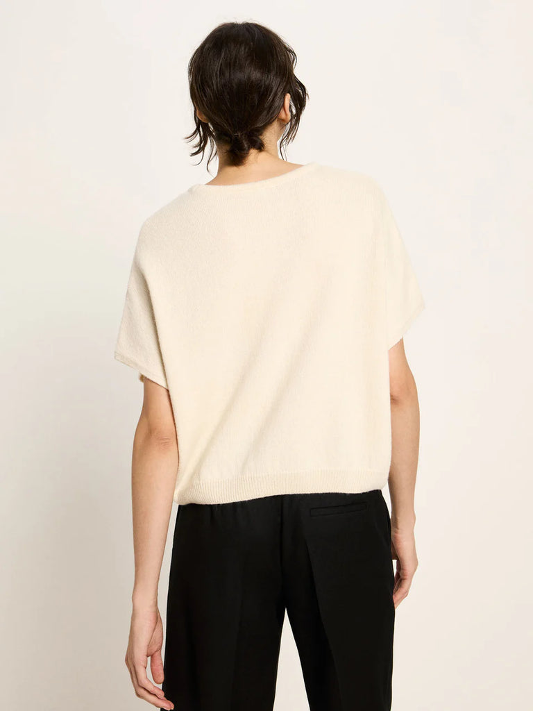 LANIUS 13363 Knit top 101 off white women