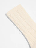 LANIUS Rib socks 13761 off white 101 women