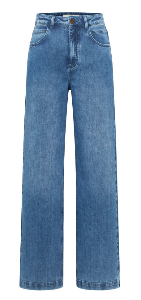 LANIUS 14007 Marlene jeans 577 mid blue denim women