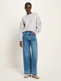 LANIUS 14007 Marlene jeans 577 mid blue denim women