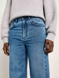 LANIUS 14007 Marlene jeans 577 mid blue denim women