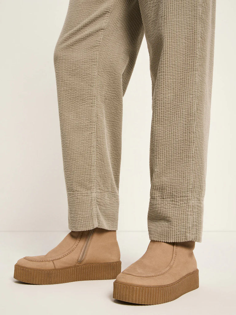 LANIUS 14387 Corduroy trousers 273 dark stone women