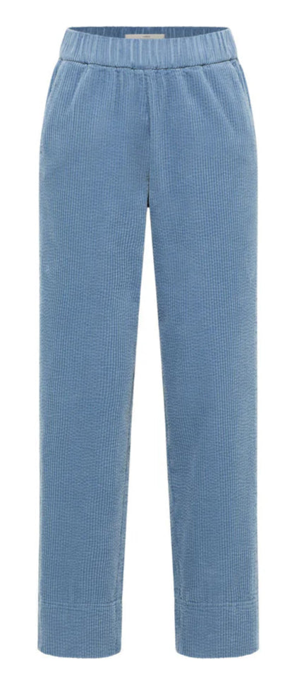 LANIUS 14387 Corduroy trousers 535 light vintage blue women