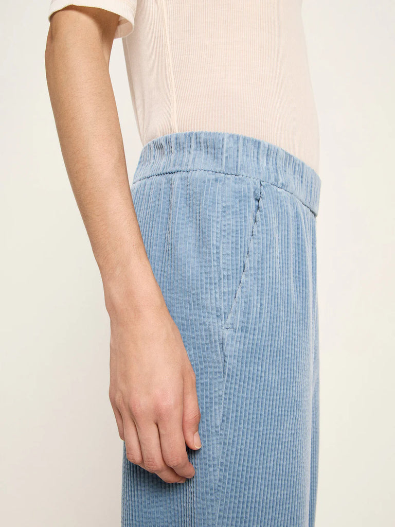 LANIUS 14387 Corduroy trousers 535 light vintage blue women