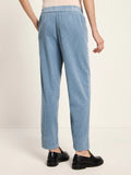 LANIUS 14387 Corduroy trousers 535 light vintage blue women