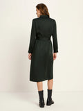 LANIUS 1441 Tencel shirt dress 678 forest women