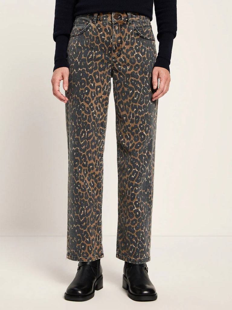 LANIUS 14464 Relaxed jeans 827 leo print women