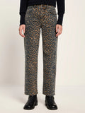 LANIUS 14464 Relaxed jeans 827 leo print women