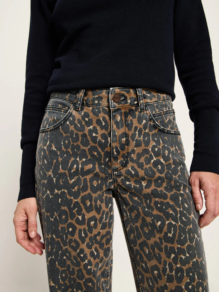LANIUS 14464 Relaxed jeans 827 leo print women