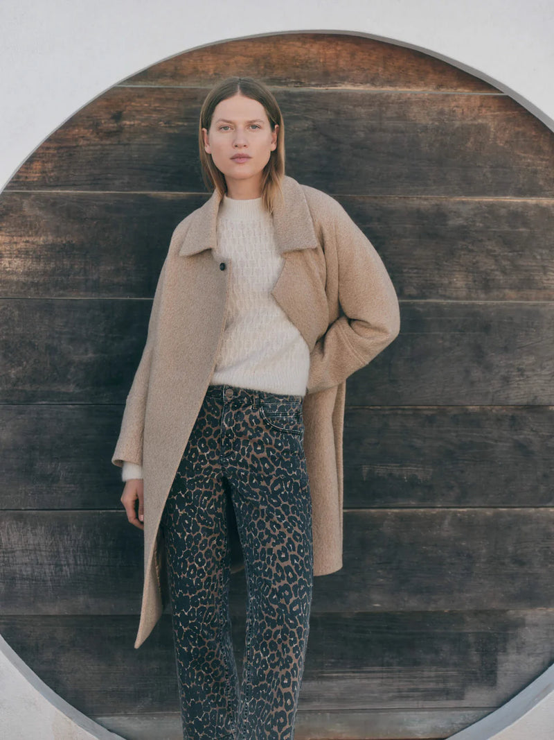 LANIUS 14464 Relaxed jeans 827 leo print women