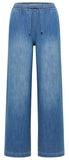 LANIUS 14772 Shore wide jeans 577 mid blue denim women