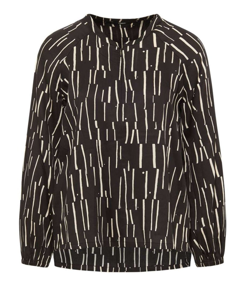 LANIUS Blouse 13651 irregular print black 877 women