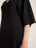 LANIUS Dress with a split 13700 black 199 women