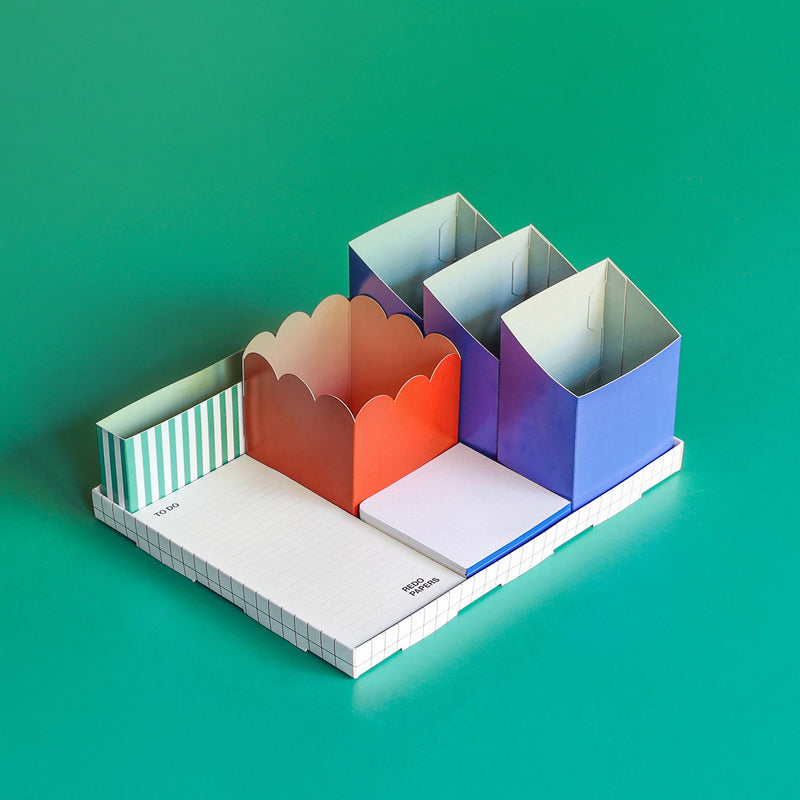 REDOPAPERS Modular desk organizer