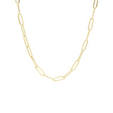 KLIMBIM Link necklace gold plated