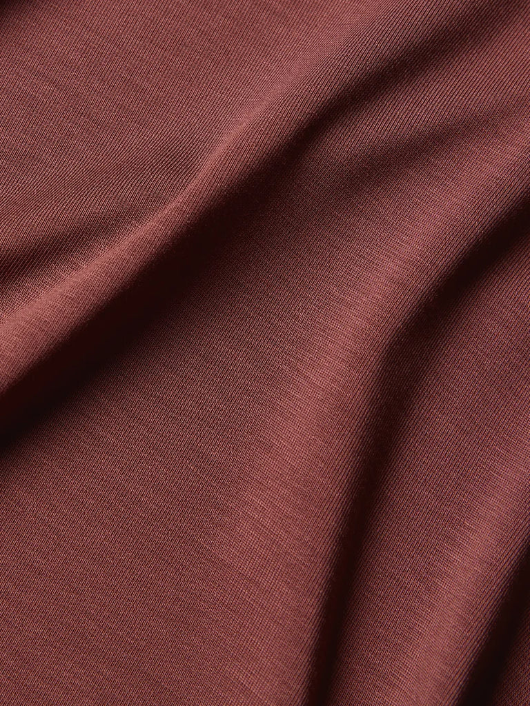 GIVN BERLIN Mimi long sleeve top burned brown women