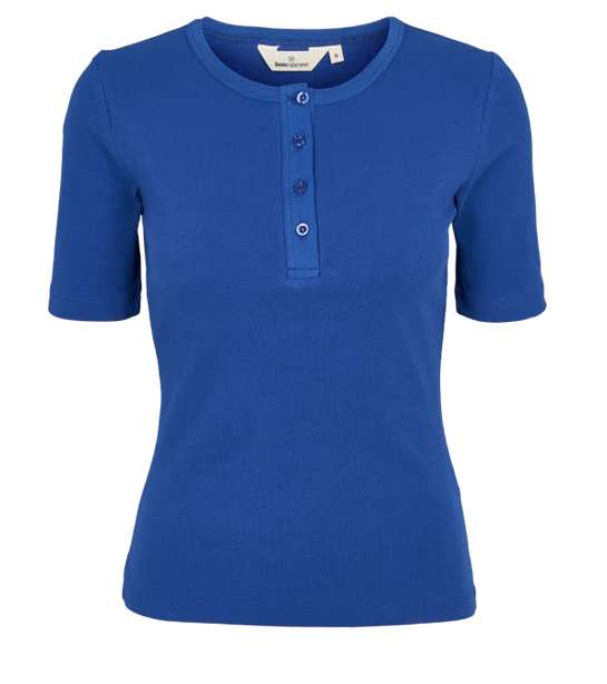 BASIC APPAREL Ludmilla BA146-31 SS granddad 861 sodalite blue women
