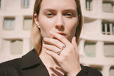 KLIMBIM Melt ring silver