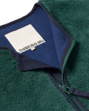 THINKING MU Troy vest dark green men