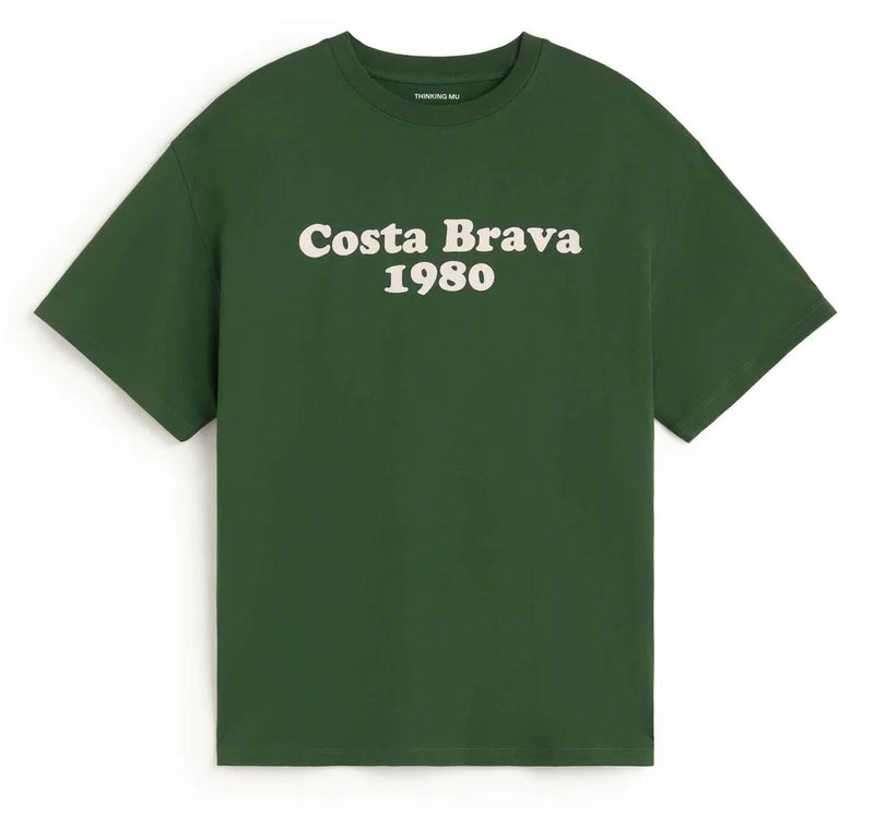 THINKING MU Costa Brava Aaron t-shirt dark green men