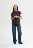MELAWEAR Madhu t-shirt elderberry blend women