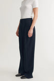 BASIC APPAREL Marjo pants BA573-02 navy melange 886 women