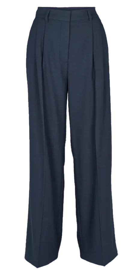 BASIC APPAREL Marjo pants BA573-02 navy melange 886 women