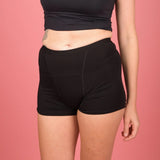 MOI ET MARIE Luna night menstruation boxer shorts black