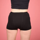 MOI ET MARIE Luna night menstruation boxer shorts black