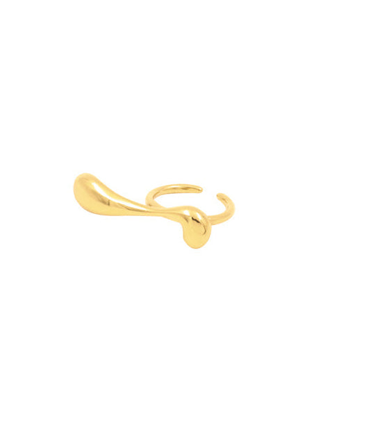 KLIMBIM Melt ring gold