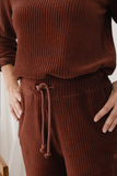 TWOTHIRDS Abruka wine velour pants women