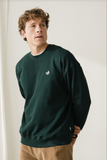 TWOTHIRDS Hagenmiddle sweater dark green men