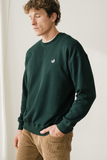 TWOTHIRDS Hagenmiddle sweater dark green men