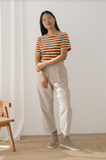 TWOTHIRDS Pitcairn top mixed stripes women