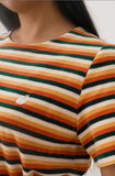 TWOTHIRDS Pitcairn top mixed stripes women