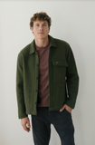 TWOTHIRDS Streedagh overshirt moss green men
