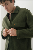 TWOTHIRDS Streedagh overshirt moss green men