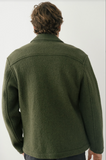 TWOTHIRDS Streedagh overshirt moss green men