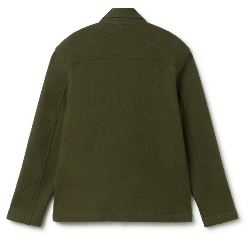 TWOTHIRDS Streedagh overshirt moss green men