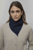 RIFO Masha cashmere bandana blue mora unisex