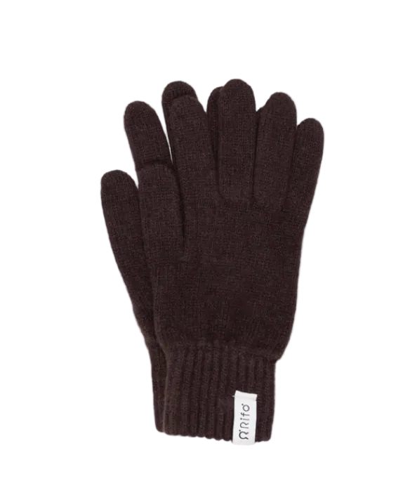 RIFO Anita gloves brown caffe women