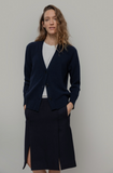 RIFO Tosca cashmere cardigan blue mora women