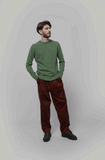 RIFO Romeo cashmere sweater green bietola men