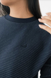 TWOTHIRDS Faial sweater diplomatic stripes women