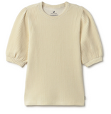 TWOTHIRDS Horst velour top ecru women